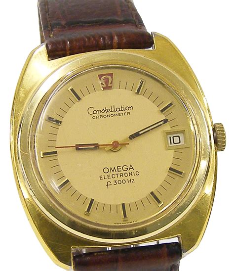 omega constellation chronometer electronic f300hz